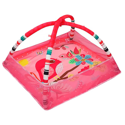 Коврик развивающий 4 подвесные игрушки Рыжий кот И-7677 1